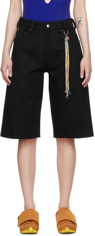 Photo: Marshall Columbia SSENSE Exclusive Black Denim Shorts