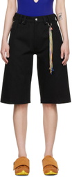 Marshall Columbia SSENSE Exclusive Black Denim Shorts