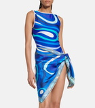 Pucci - Printed silk twill scarf