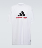 Balenciaga - x Adidas Logo cotton T-shirt