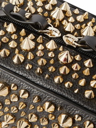 Christian Louboutin - Blaster Studded Full-Grain Leather Wash Bag