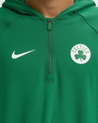 Nike BOS MNK DF ZONE QZ HD TOP Green Mens Hoodies/Zipper