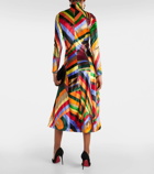Pucci Iride velvet maxi dress