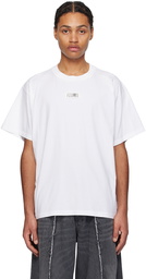 MM6 Maison Margiela White Numeric Signature T-Shirt