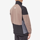 The North Face Men's Phlego Track Top in Deep Taupe/Black