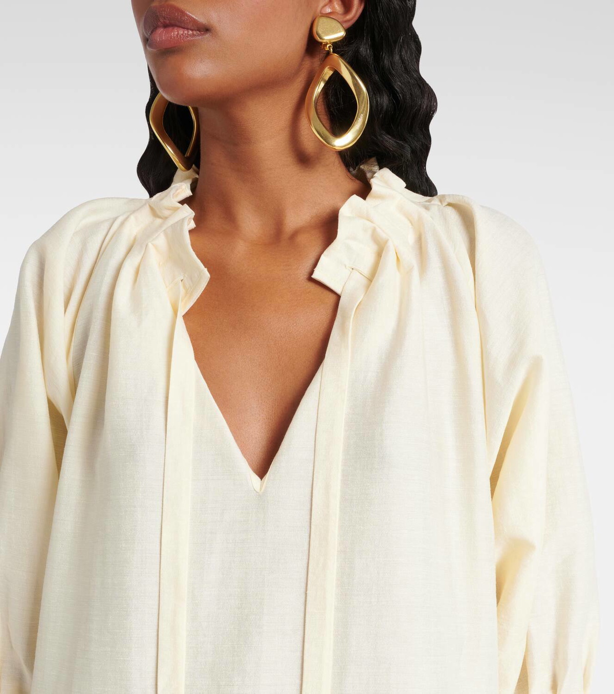 Max Mara Jene linen and silk-blend maxi dress Max Mara