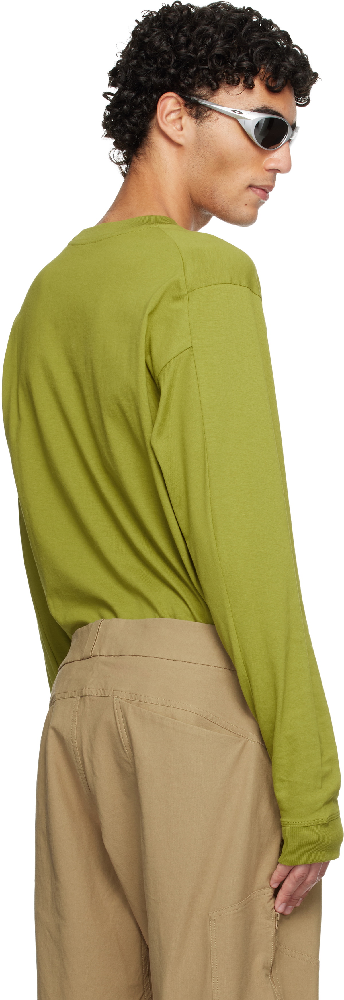 Arc'teryx Khaki Kragg SL Cotton LS T-shirt
