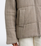 Arch4 Richmond cashmere puffer jacket