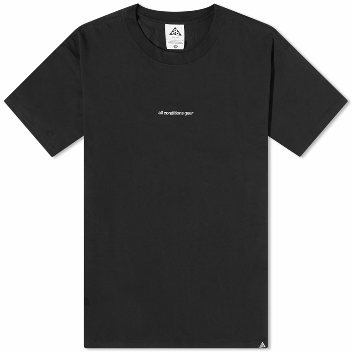 Photo: Nike Men's ACG T-Shirt in Black
