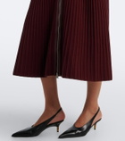 Simkhai Ismelle belted ribbed-knit shirt dress