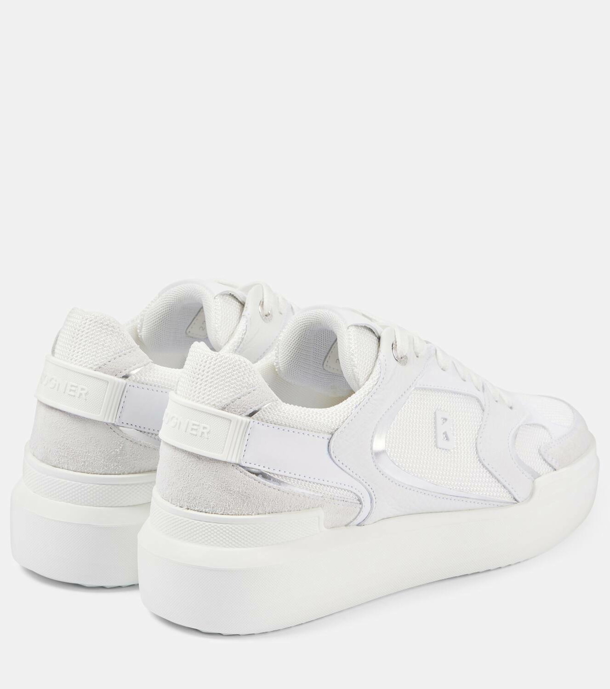 Bogner Hollywood 29A leather-trimmed mesh sneakers