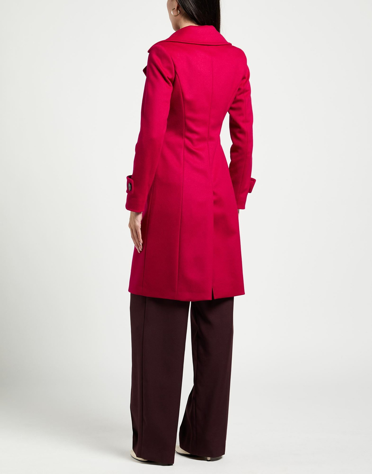 Loro Piana Womens Coat in Magenta