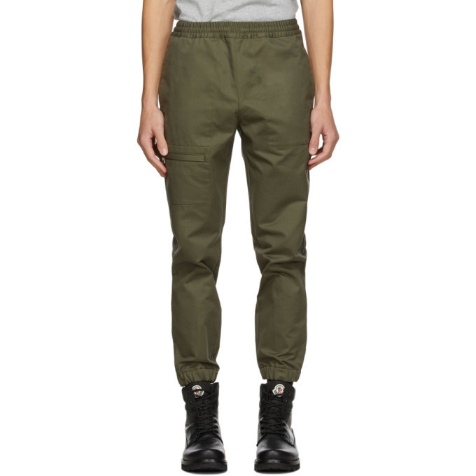 Photo: Moncler Genius 2 Moncler 1952 Khaki Sports Trousers