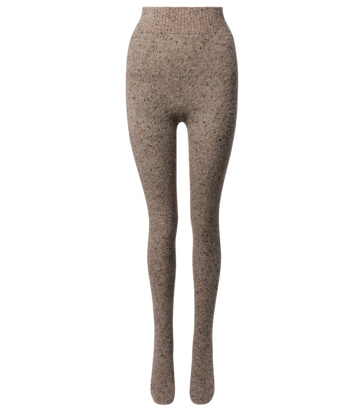 Photo: The Row Mumu cashmere tweed tights