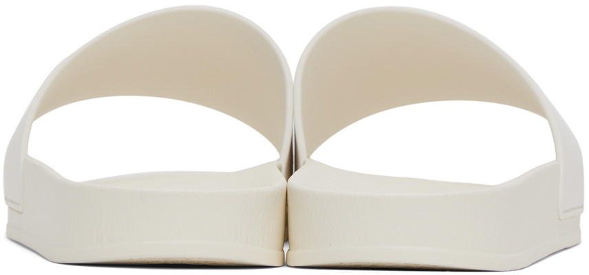 【送料込】Palm Angels_モノグラム プール スライド Palm Angels White Monogram Pool Slides Palm Angels