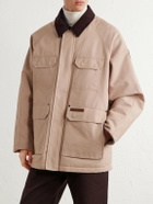 Canada Goose - Garrison Corduroy-Trimmed Cotton-Canvas Coat - Neutrals