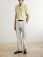 Boglioli - Cotton-Piqué Polo Shirt - Yellow