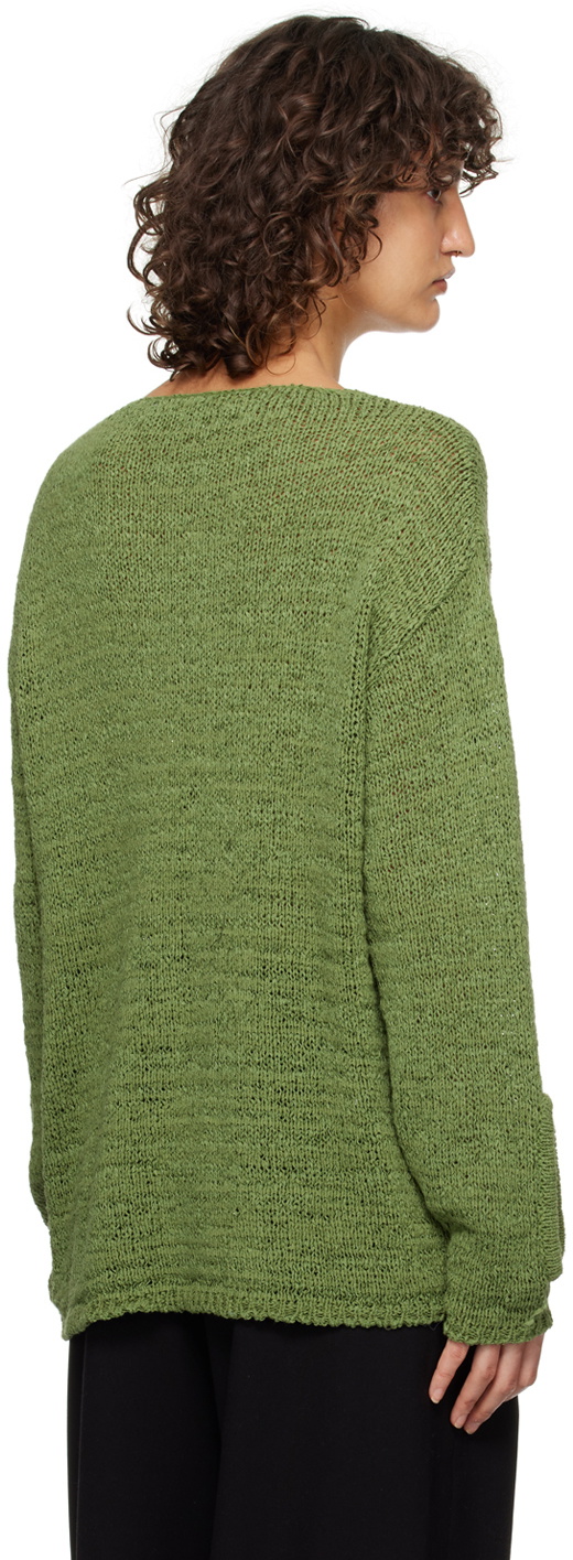 TheOpen Product Green Argyle Sweater