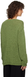 TheOpen Product Green Argyle Sweater