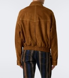 Versace Suede blouson jacket