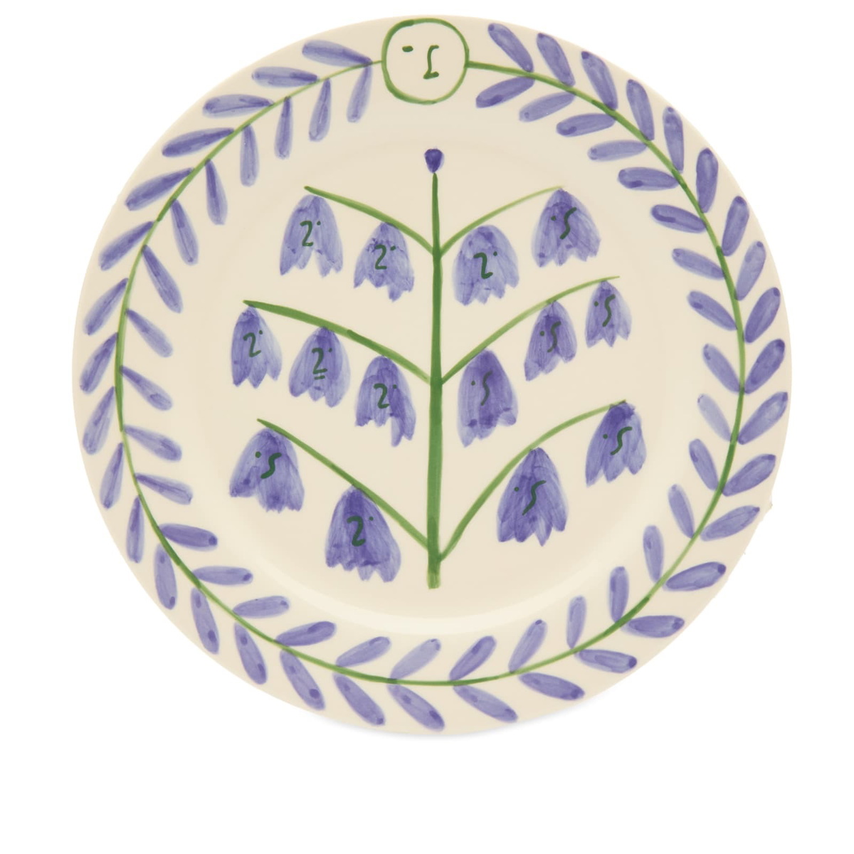 HAY x Emma Kohlmann La Pittura Plate in Bluebells 