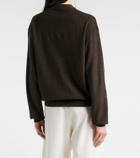 Lemaire Twisted wool-blend cardigan