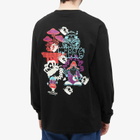 LMC Men's Long Sleeve Thorns Fantasy T-Shirt in Black