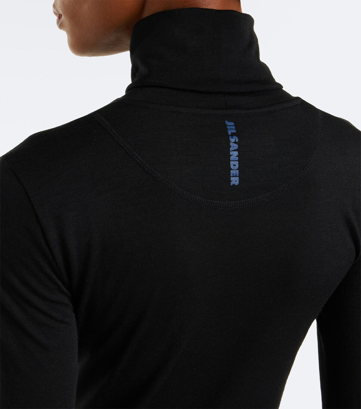Jil Sander Jersey turtleneck top