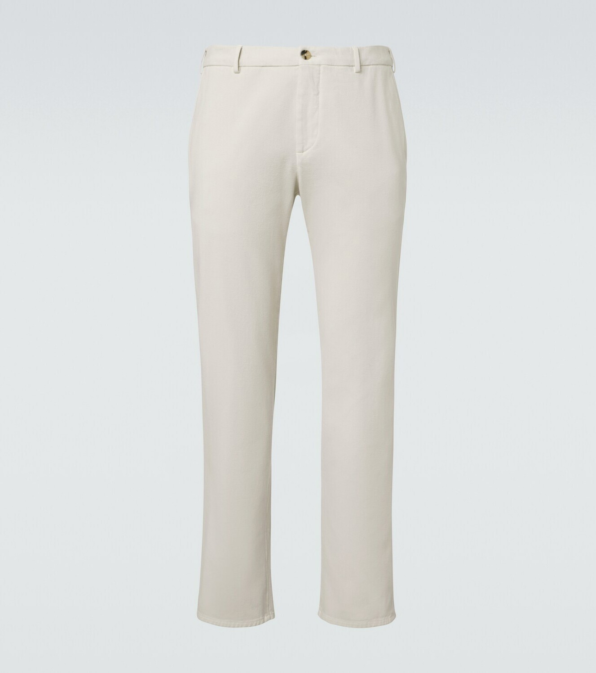 Agnona Cotton-blend straight chinos