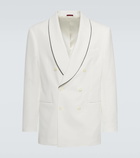 Brunello Cucinelli Cotton tuxedo jacket