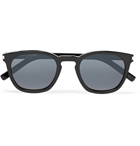 SAINT LAURENT - Round-Frame Acetate Sunglasses - Black