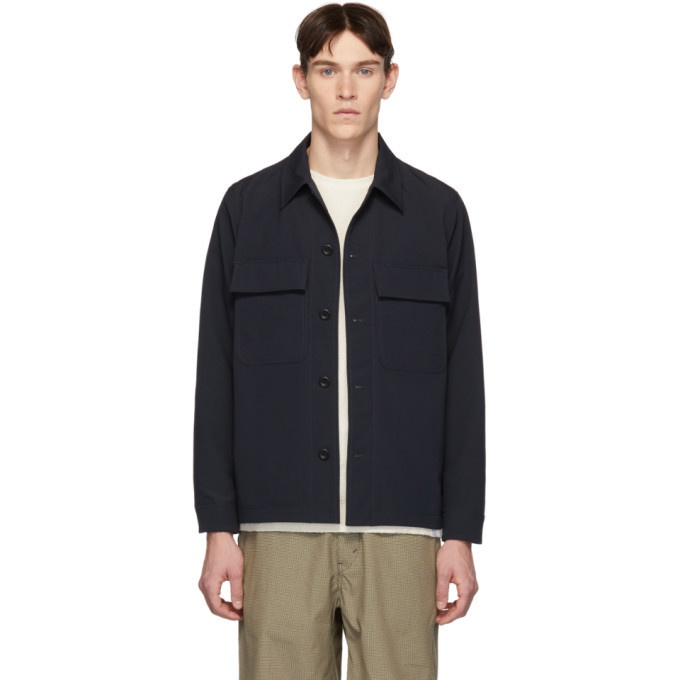 Photo: Norse Projects Navy Kyle Travel Jacket