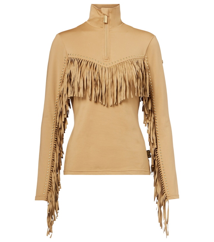 Photo: Goldbergh Whisper studded fringed ski top