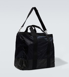 Saint Laurent - City leather-trimmed tote bag