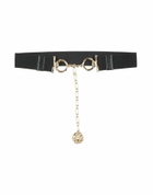 La Doublej Womens Belt in Black
