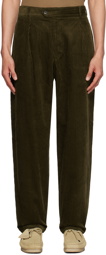 Engineered Garments Green Carlyle Trousers