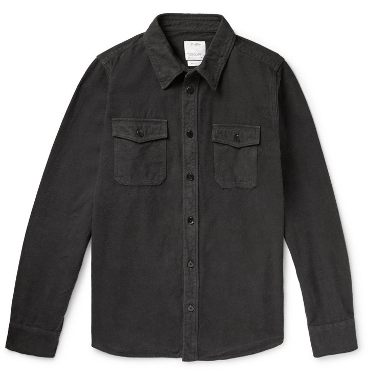 Photo: visvim - Elk Cotton-Flannel Shirt - Men - Black