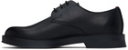 Hugo Black Leather Derbys