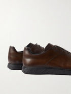 Berluti - Leather Sneakers - Brown