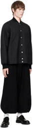 Black Comme des Garçons Black Glen Check Bomber Jacket