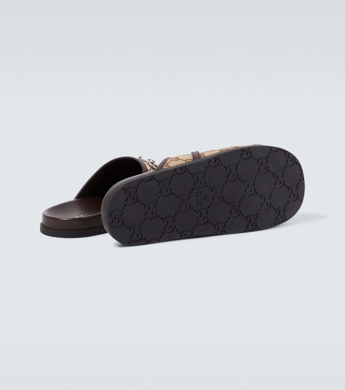Gucci Horsebit GG canvas mules Gucci