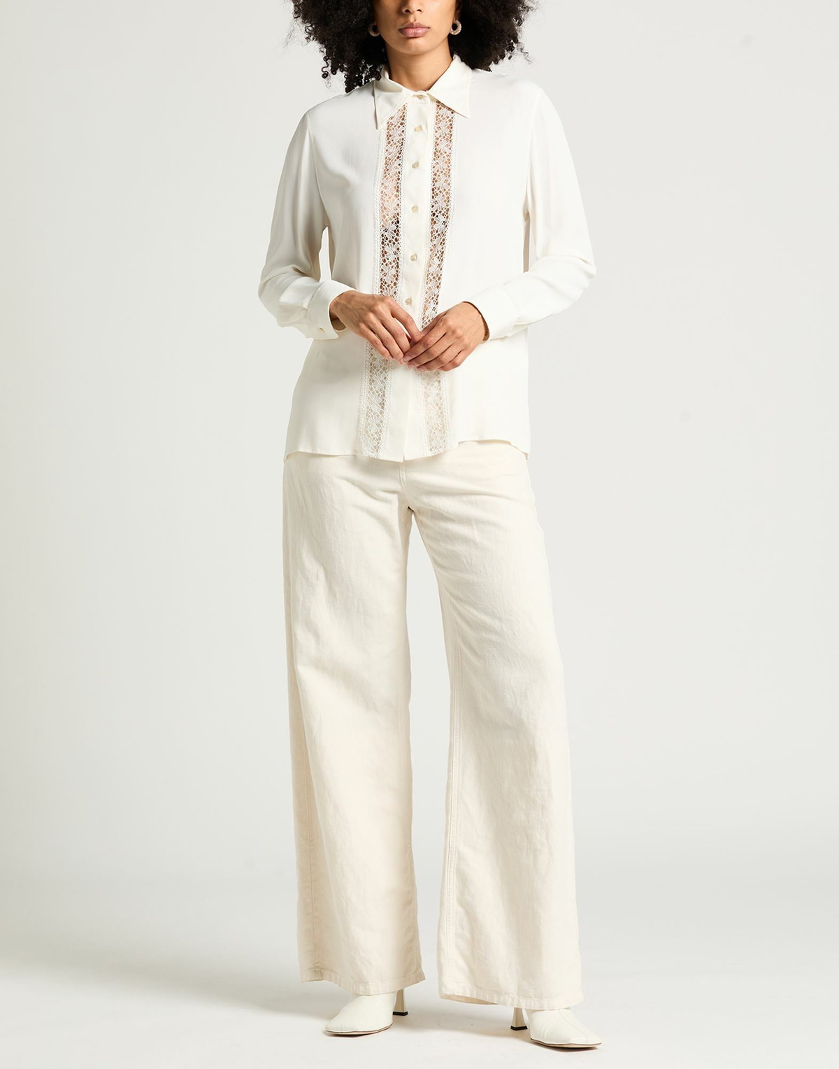 Jucca Womens Shirt Ivory