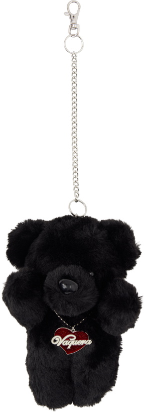 Photo: VAQUERA Black Teddy Bear Keychain
