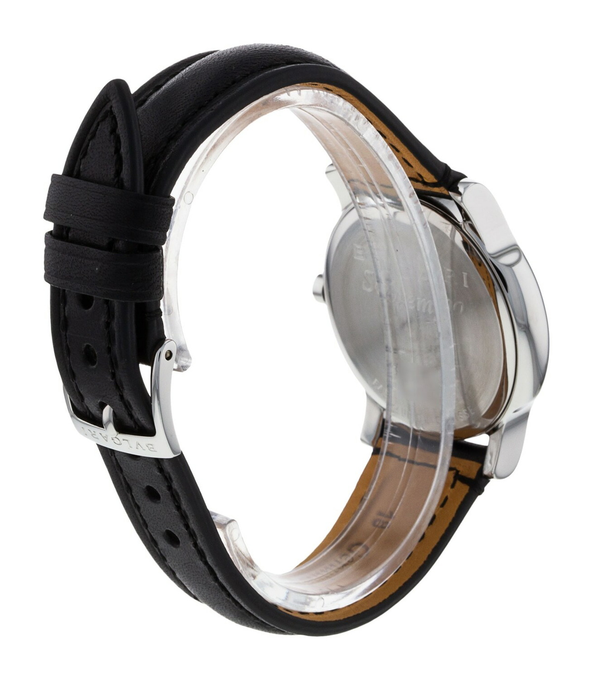 BVLGARI Solotempo ST35S 箱・保証書付 電池新品 日付不動 Bvlgari Solotempo 35mm ST35S Stainless Steel Black BULGARI