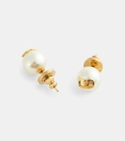 Valentino VLogo faux pearl stud earrings
