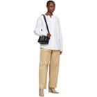 Rika Studios White Tatum Neck Ties Shirt