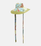 Alémais Solstice floral cotton sun hat