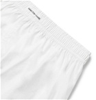 Hamilton and Hare - Cotton Boxer Shorts - White