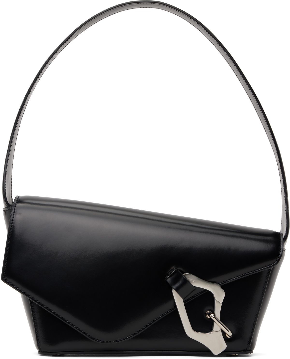 HELIOT EMIL Black Carabiner Shoulder Bag Heliot Emil