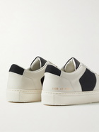 Common Projects - BBall Low Decades Mesh and Leather Sneakers - Gray